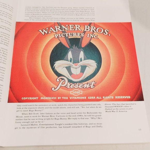 Vtg 1990 Bugs Bunny~ Fifty Years and Only One Grey Hare Book - Picture 4 of 12